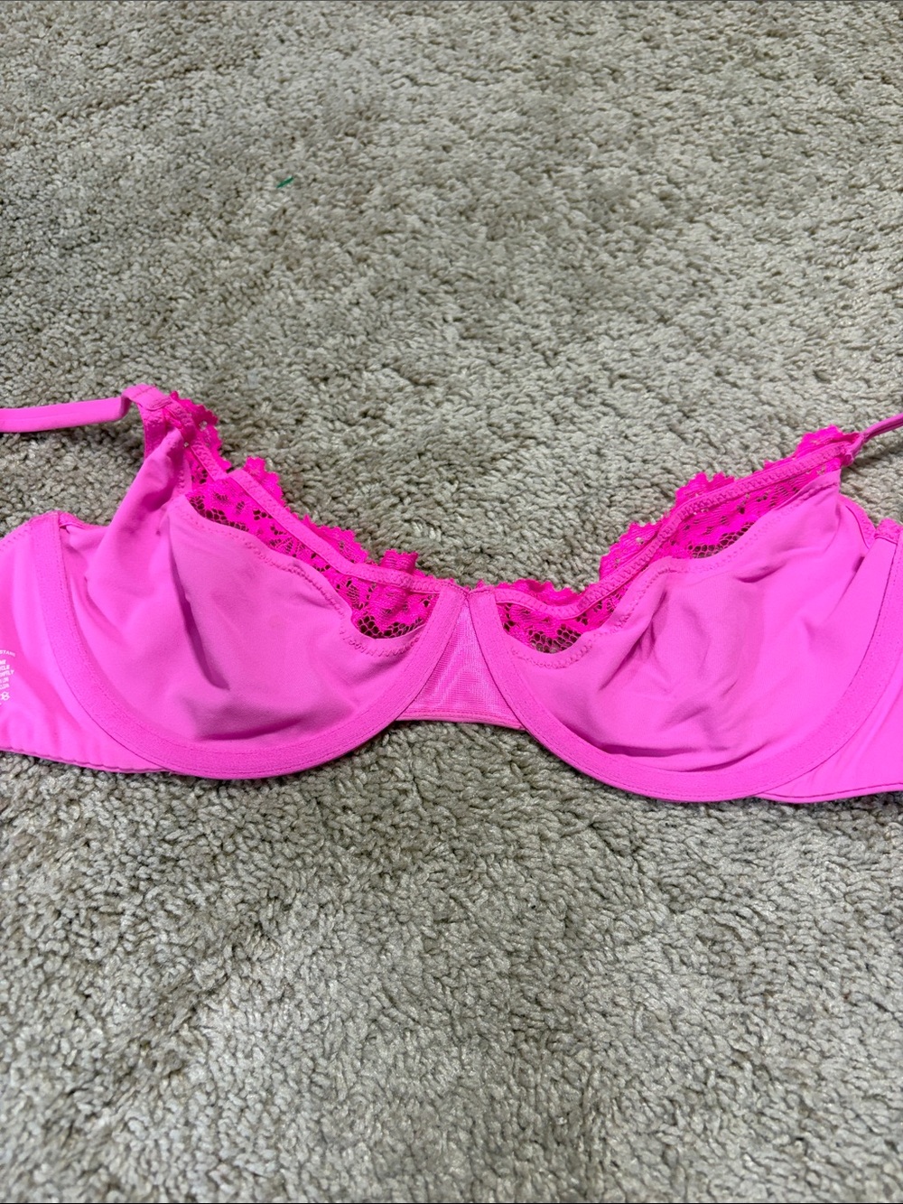 Skims Pink Underwire Lace Bra 36C - Picture 5 of 7